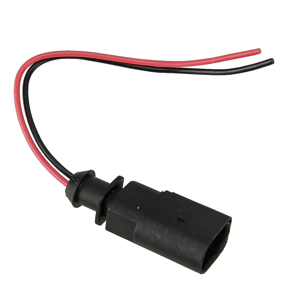 

Car Pigtail Wiring Harness Plug Flat Socket Connector 1J0973802 Fit for VW Audi Black 2-Pin