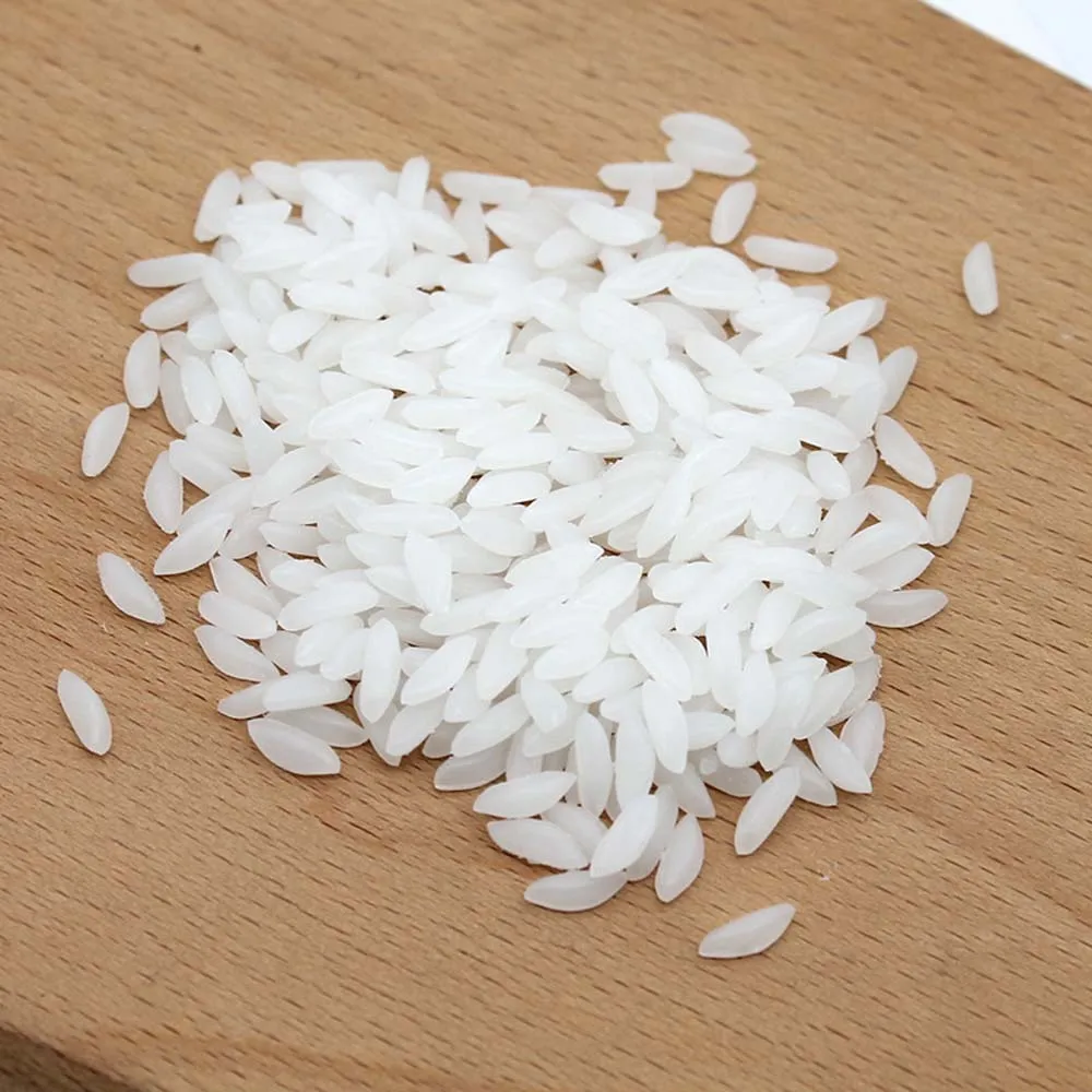 

Имитация риса, реквизит для демонстрации кухонного шкафа, пластиковая модель искусственного риса, 100 г/упаковка