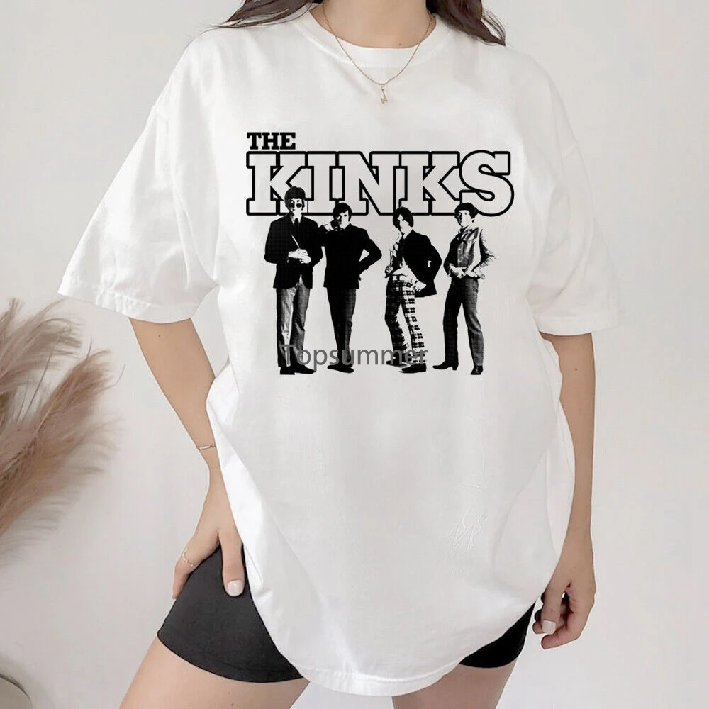 

New Popular The Kinks Band Collection Singer Men Black S-5Xl Shirt Ny081