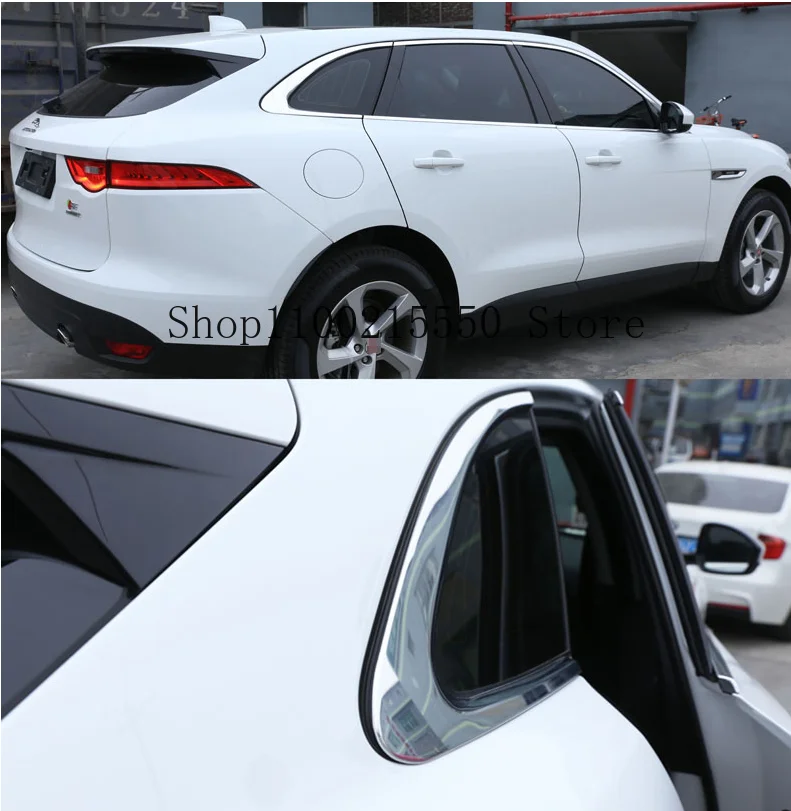 Накладки на пороги оконной рамы для Jaguar F-Pace 2016 2017 2018 2019 2020 2021 2022 стальные оконные