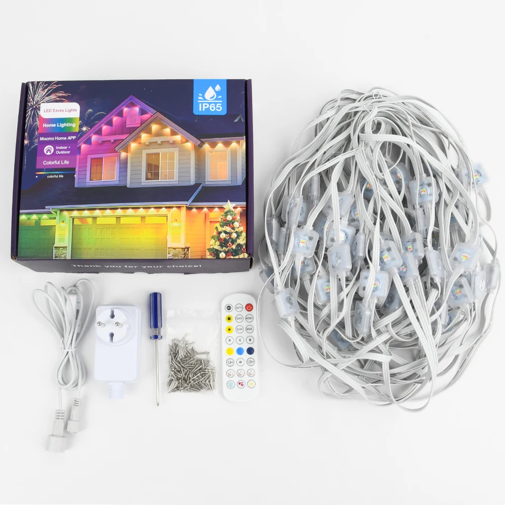 

RGB светодиодная гирлянда 100 футов 60LEDs Bluetooth для наружного освещения