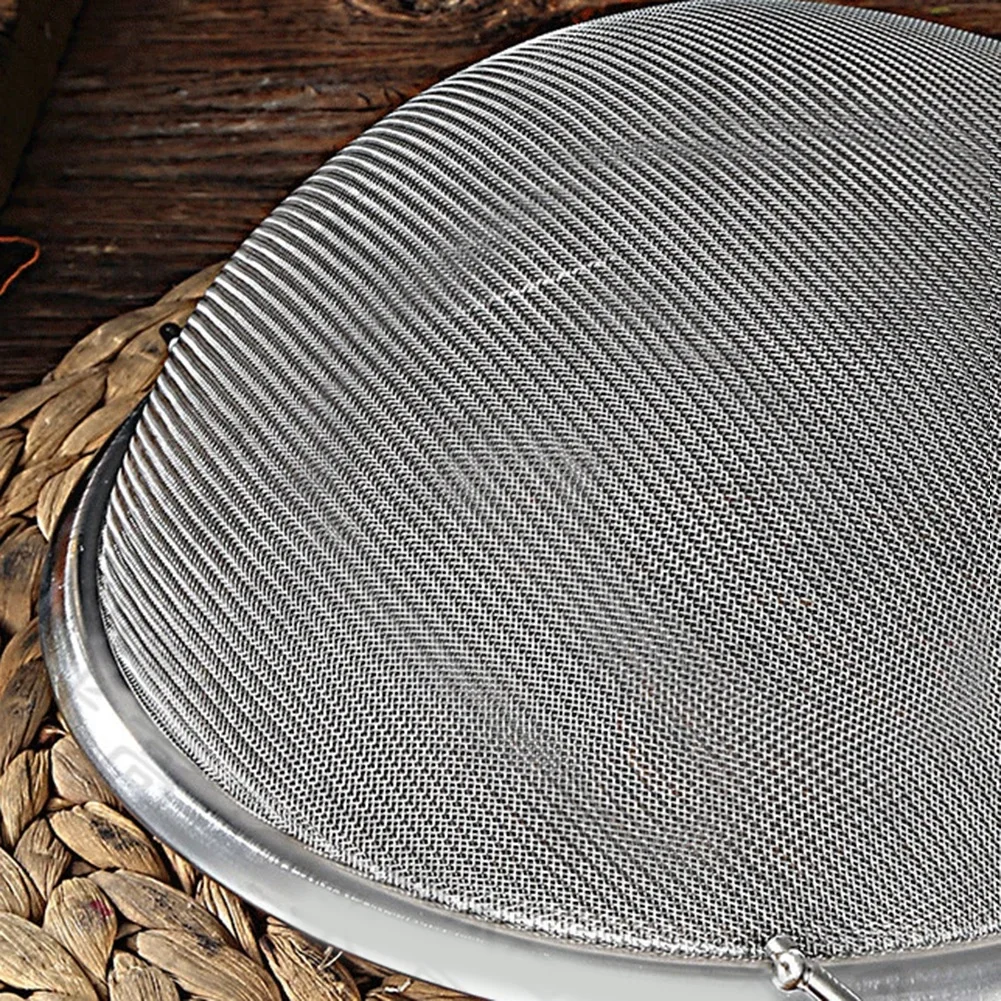 Фильтр с двойной ручкой сито для муки фильтр делает кухню более аккуратной