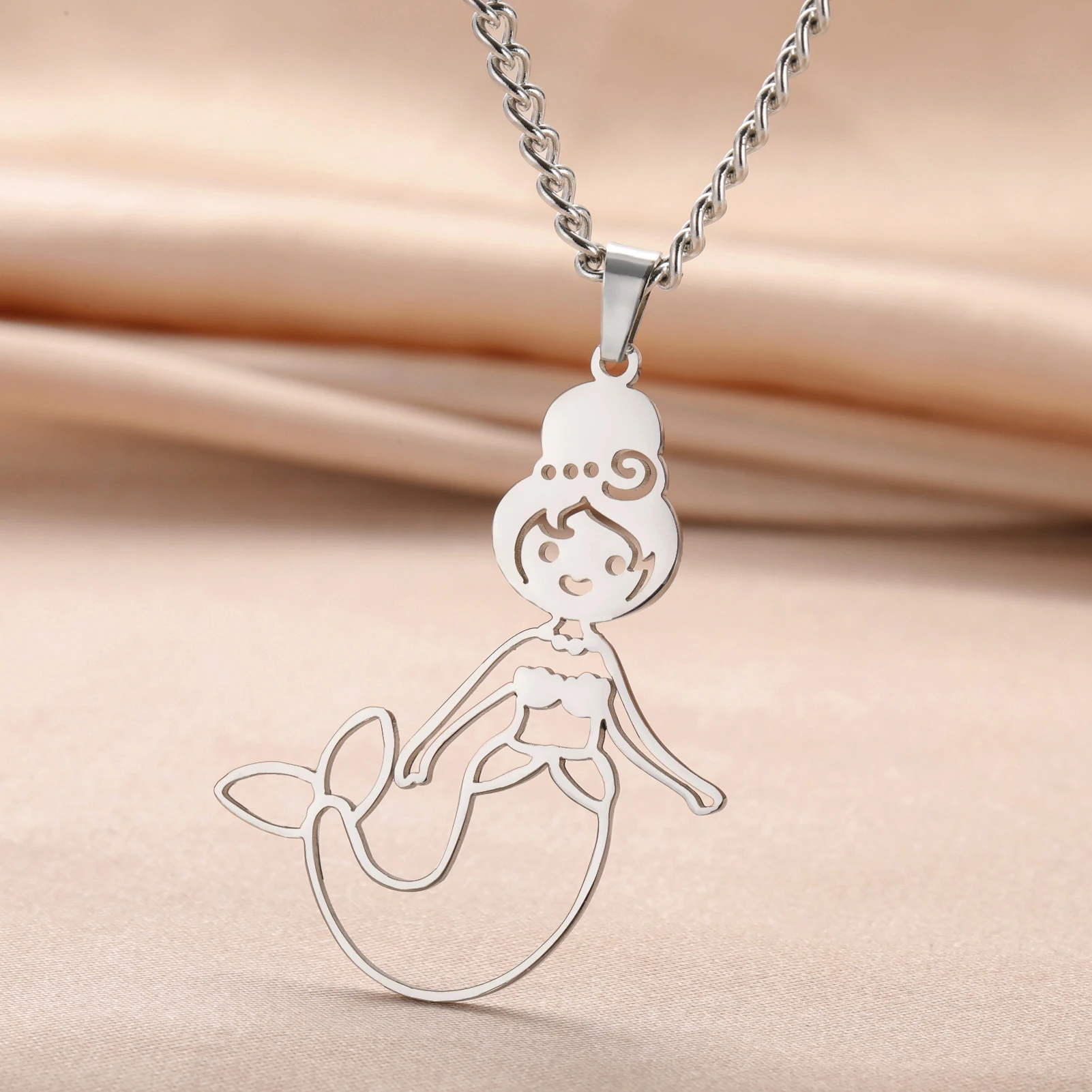 Женское Ожерелье из нержавеющей стали |