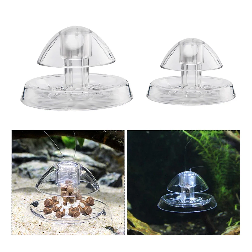 

2 Pcs Slug Beer Aquarium Vessel Tools Fish Tank Cleaner House Plants Snail Trap Humane Aquarium Snail Catcher Snail Catch Box