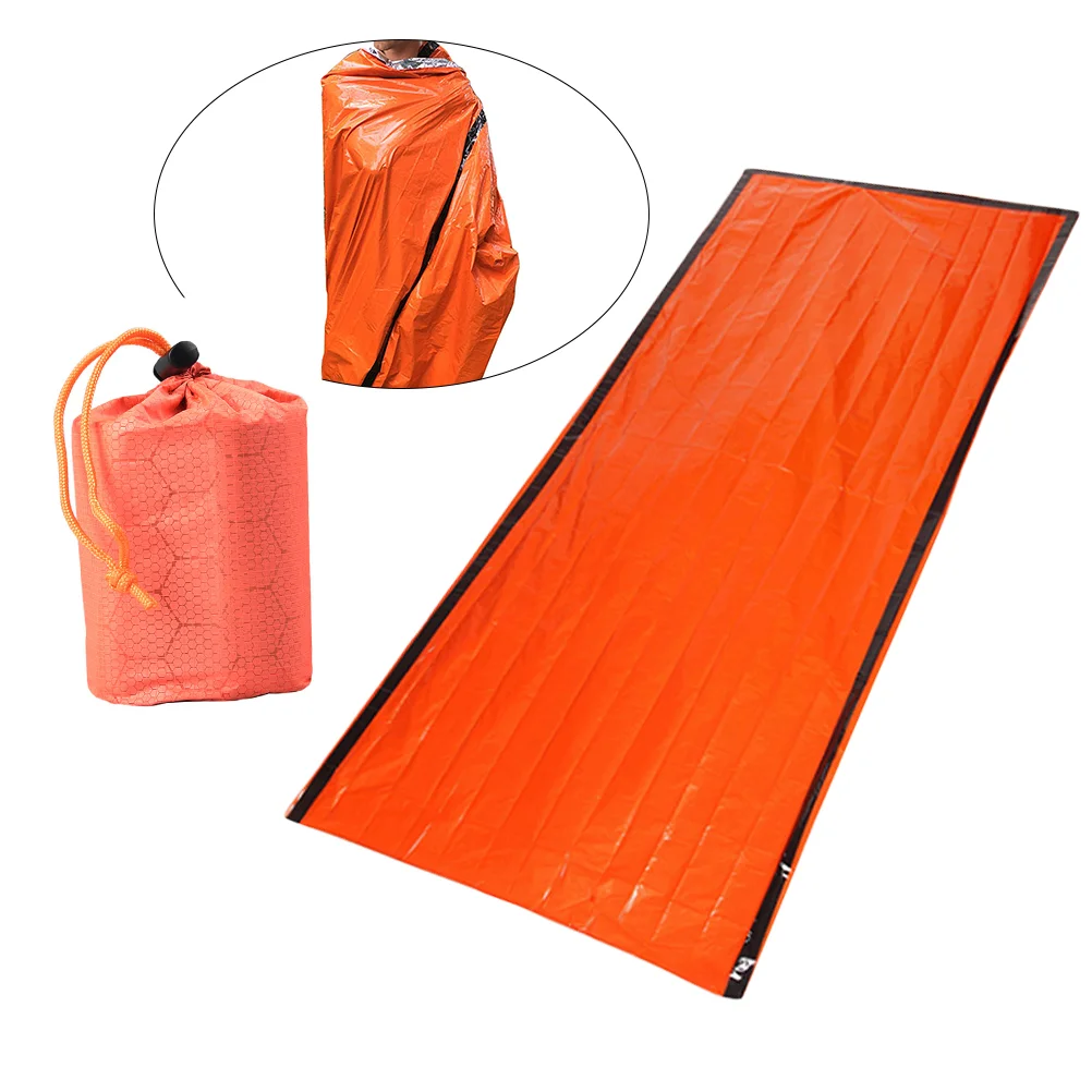 

1pc Sleeping Bag Survival Emergency Portable Sleeping Bag Survival Blanket for Outdoor Activities Camping