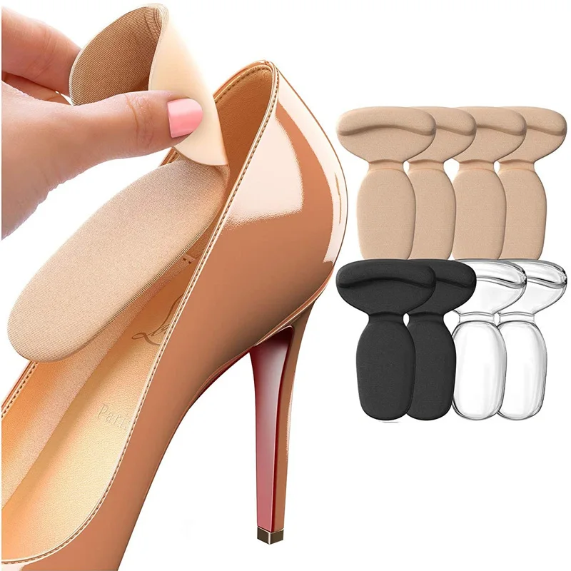 

2 Pcs Shoes Pads Sports Shoe Heel Cushion Pad Adjustable Antiwear Feet Inserts Insoles Can Be Cut Heel Protection Sticker Insole