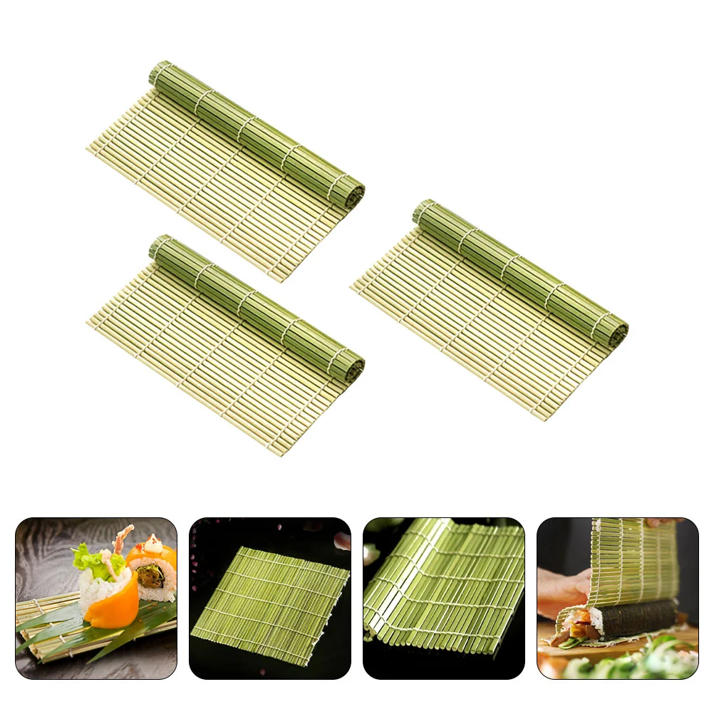 

Sushi Mat Makingrolling Roller Maker Rice Japanese Supplies Non Folding Wrap Stickpad Pizza Tool Tools Kit Spreader Gadget