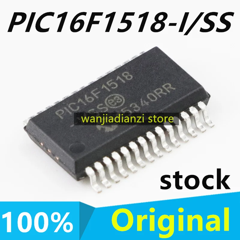 

100% Новый оригинальный PIC16F1518 в наличии, новая оригинальная фотовспышка/SS SSOP28 28 КБ, микроконтроллер 8 20 МГц