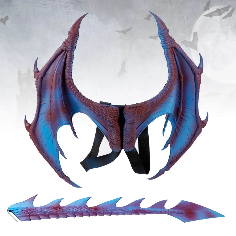 Детская одежда с крыльями для ролевых игр животных костюм искусственного