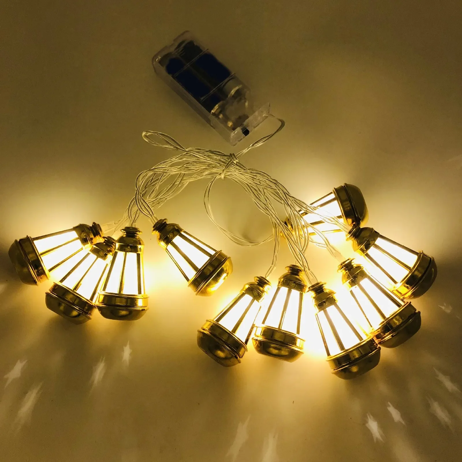 Рамадан светодиодные гирлянды украшения дома ИД Мубарак подарок ремесленные