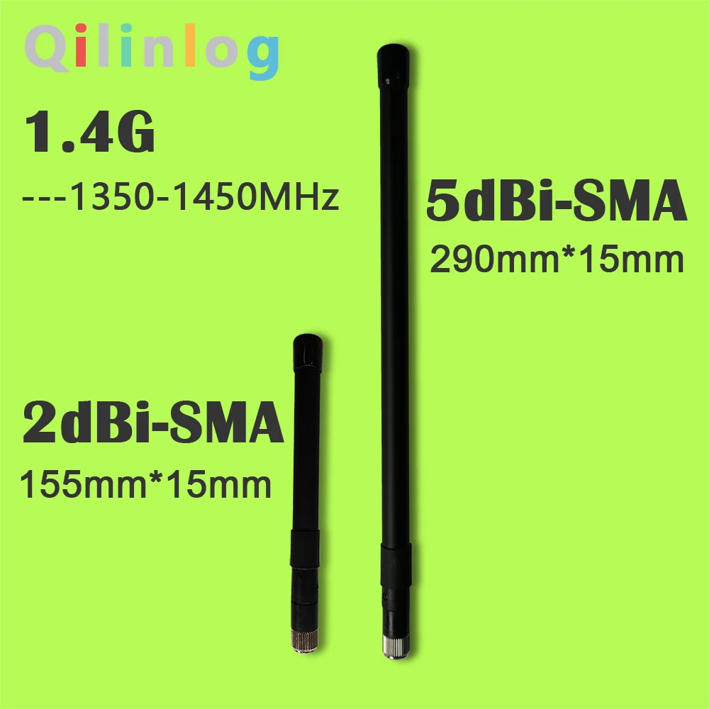800MHz 1.4GHz Antenna  Omni Fiberglass antenna Full HD Digital Video Link antenna Applicable UAV/robot/IOT