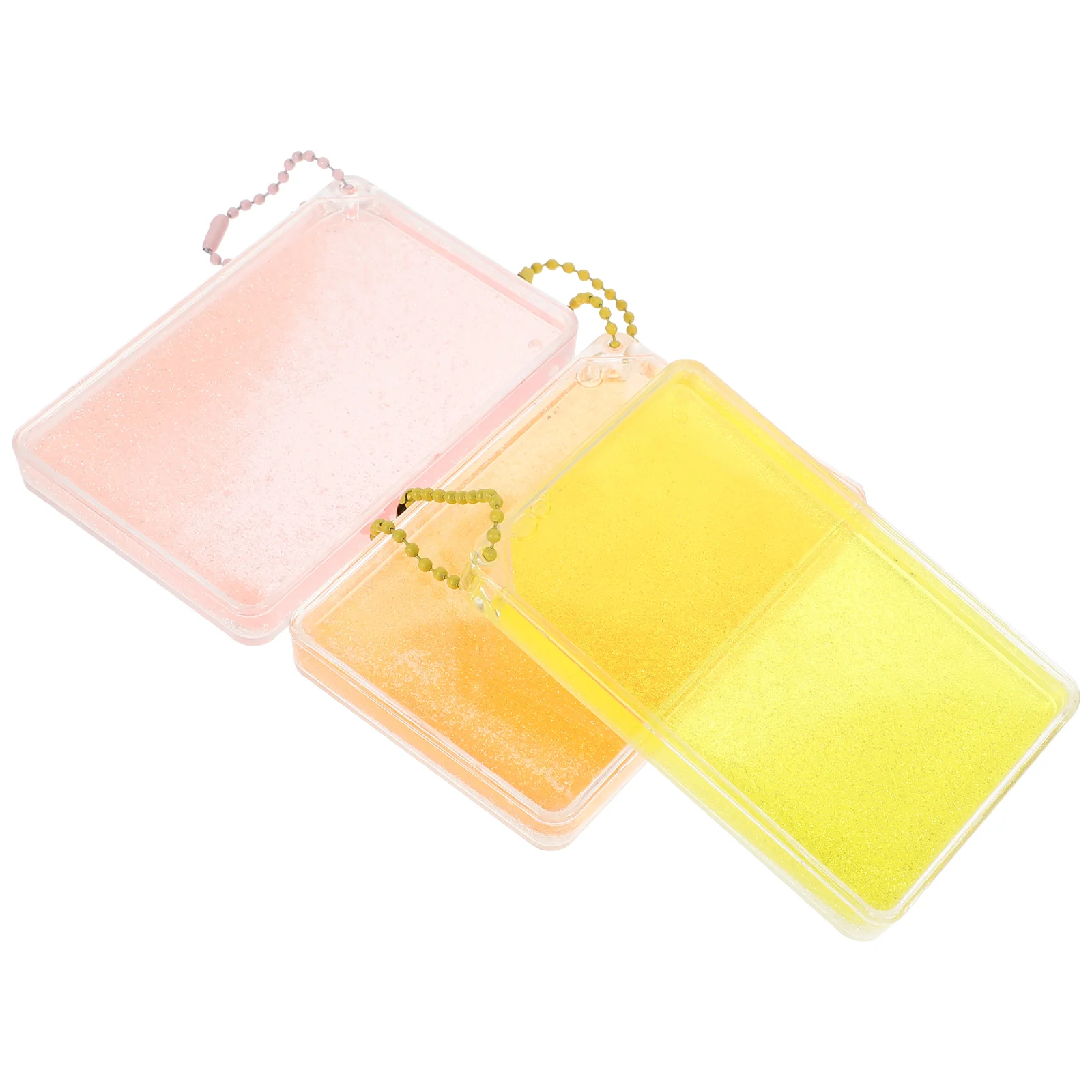 

Pendant Acrylic Pendants Decorative Hanging Decor Ornament Diy Gift Festive Backpack Delicate Moving Sand Keychain Crystal Clear