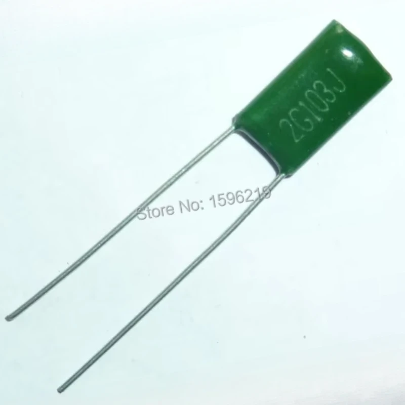 50 шт/200 шт. майларовый пленочный конденсатор 400 В 2G103J 10 нФ 0 01 мкФ 2G103 5% полиэфирный
