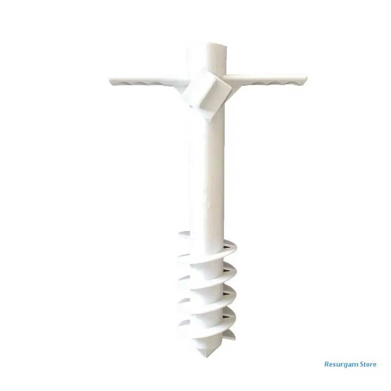 

Outdoor Beach Umbrella Sand Anchor With 5-Tier Screw Heavy Duty Umbrella Holder Safe Stand for Strong Winds Drop Shipping