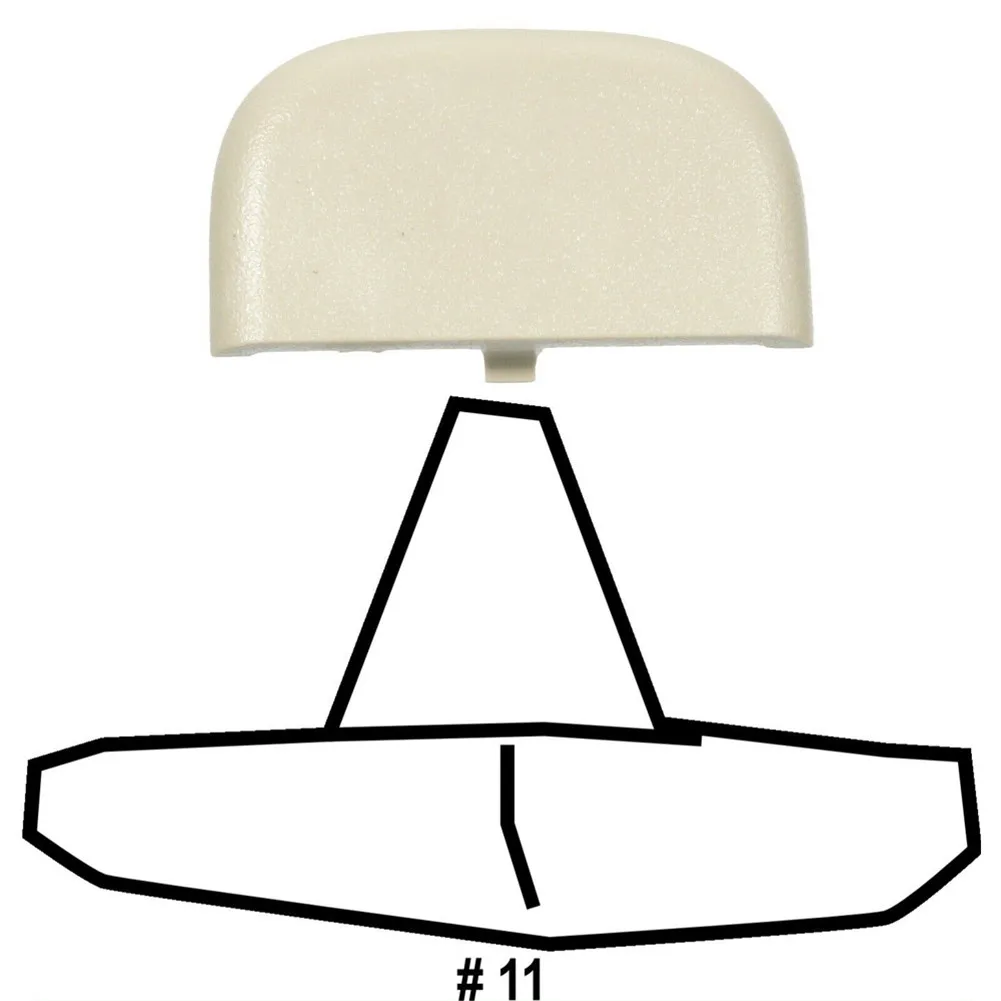 

Hot Replaces Durable Inner Sun Visor Clip Holder Hook DS7Z4273AA Dune Tan Front Parts Plastic Retainer Auto Car