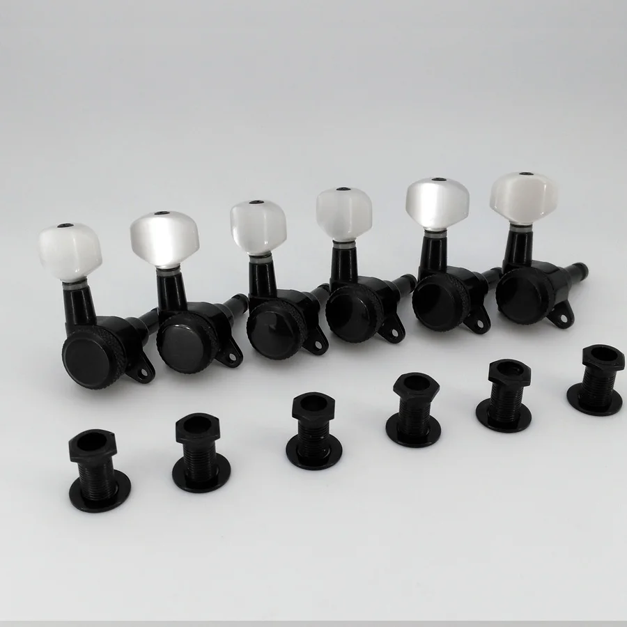 Schaller M6 Тип Гитарная жемчужная кнопка с замком Роскошные тюнеры машинной головкой