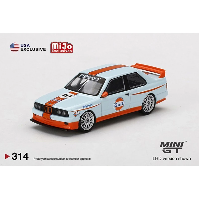 

Мини GT 1/64 M3 E30 литая модель автомобиля