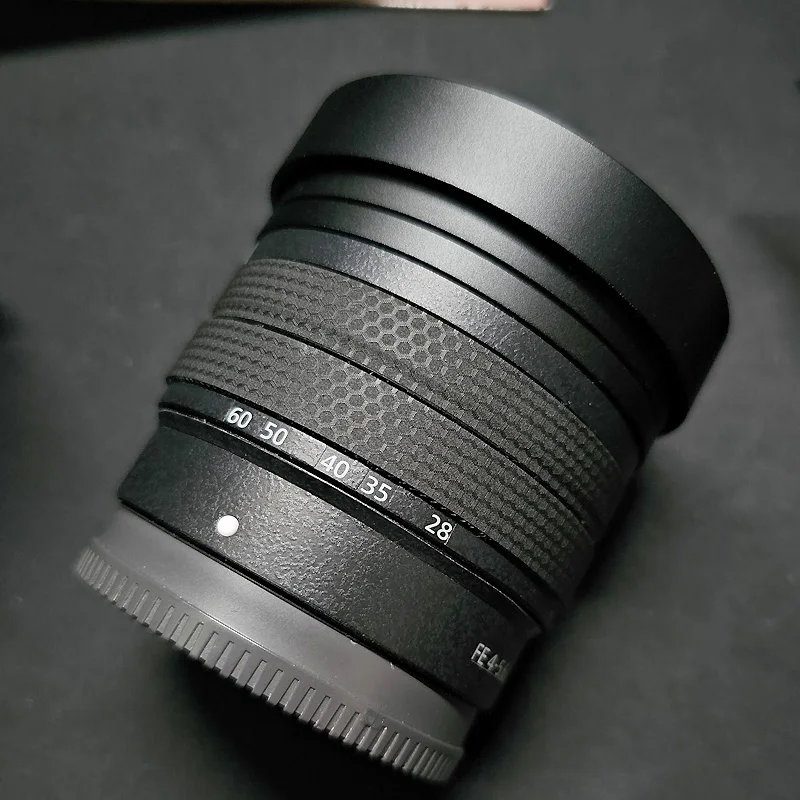 Фото Металлическая квадратная бленда для объектива Sony FE 28-60 мм F/4-5,6 (SEL2860), поставляется с металлической крышкой №4