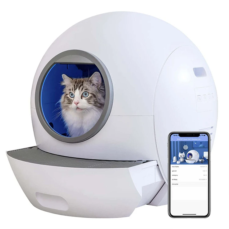 

Wholesale Automatic Pet Waste Disposal Self cleaning Big Space Cat Toilet Cat r Box