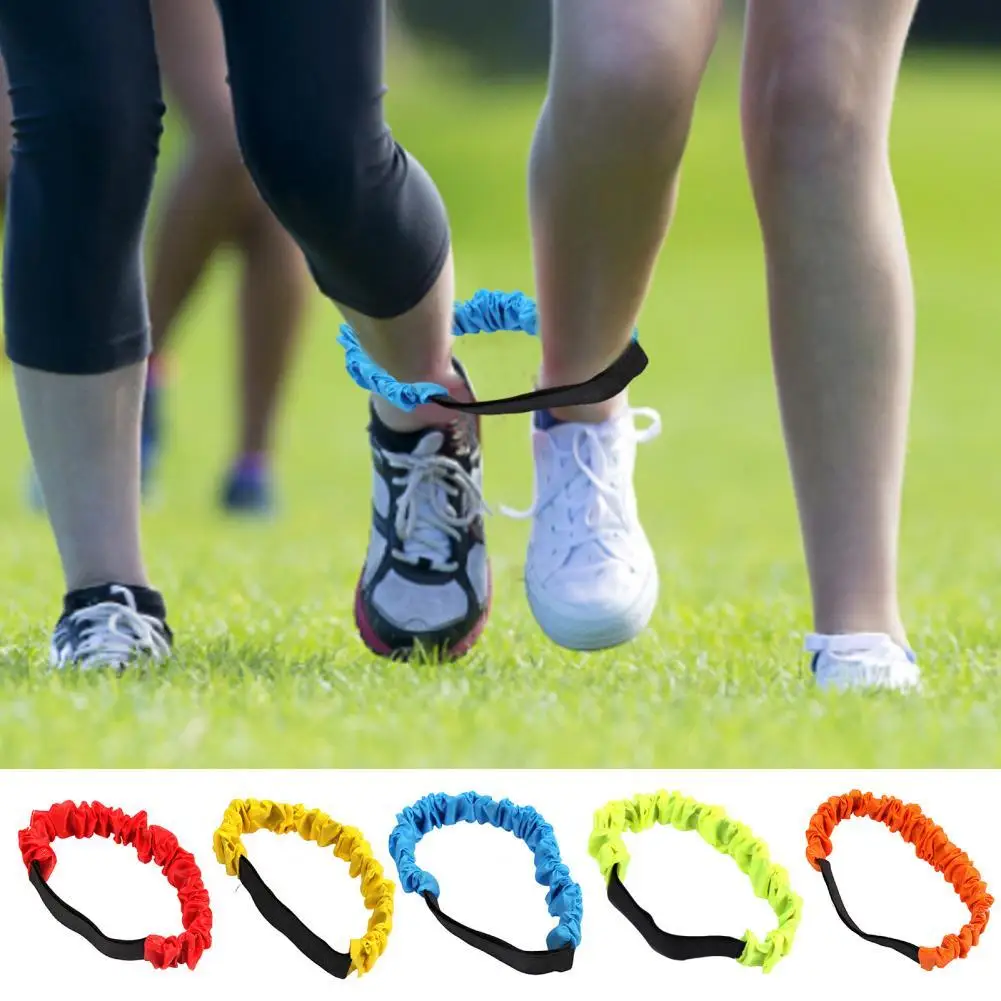 Леггинсы с тремя ногами для двух человек эластичный спортивный ремень веревка