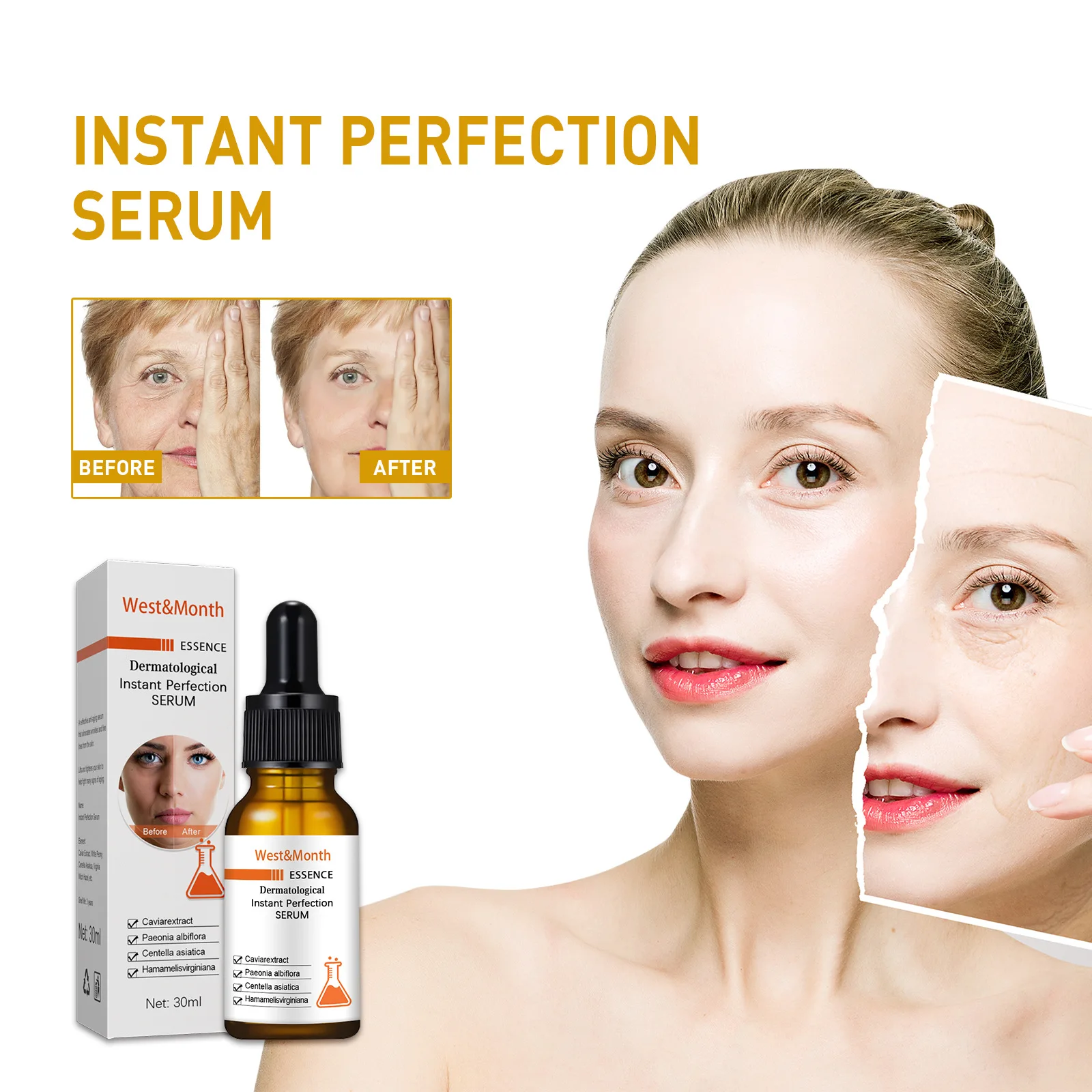 

Anti-Wrinkle Serum Hydrating Moisturizing Moisturizing Brightening Skin Lightening Wrinkle Spot Serum Massage Firming Skin
