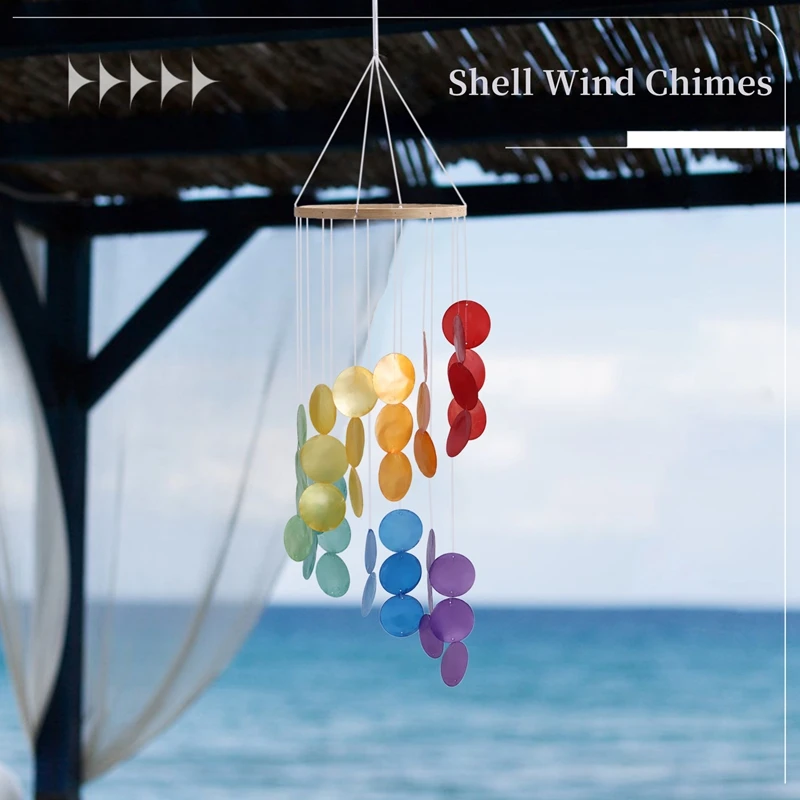 Натуральная ракушка колокольчики Ловец снов ремесло уличное украшение для двора