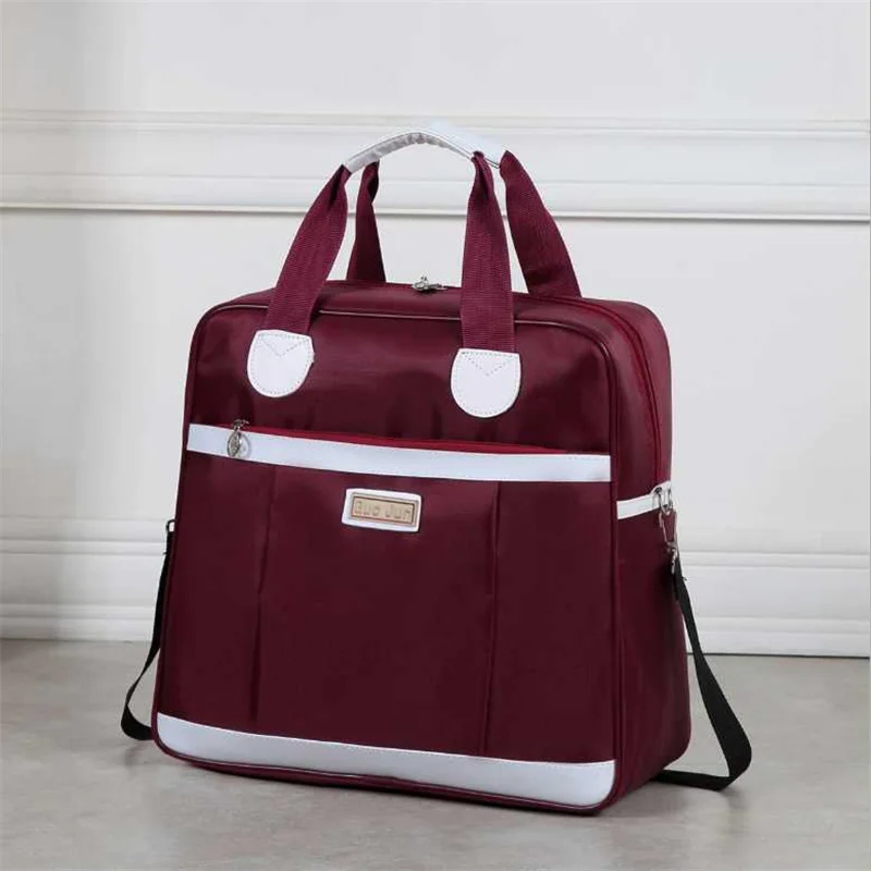 Women Large Capacity Handbag Travel Duffle Bags Portable Multifunction Tote Casual Weekend Waterproof Luggage Bag