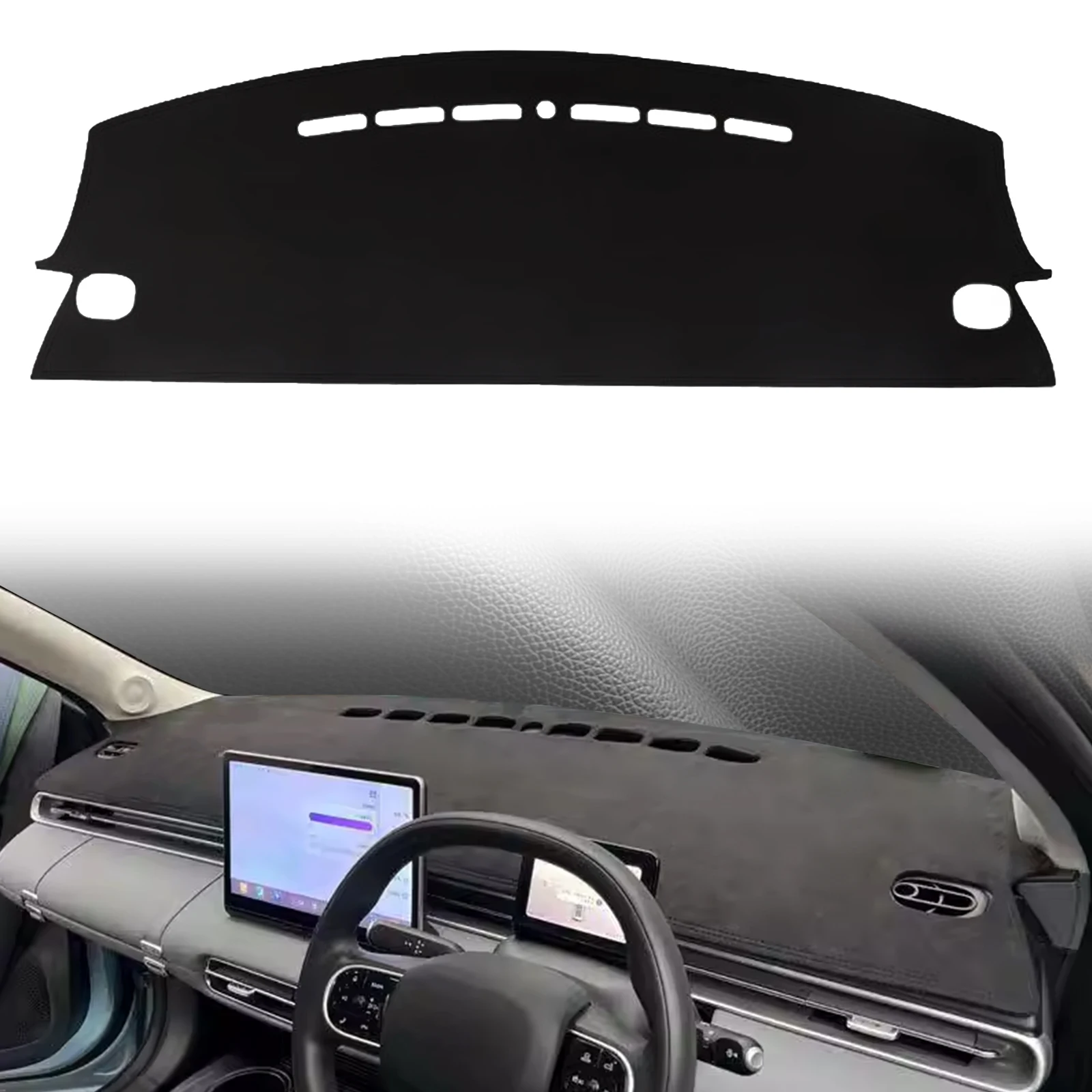 Фото Подходит для Dongfeng Nammi Box 01 2024 2025 2026: Коврик на приборную панель, защитный чехол, солнцезащитный коврик, аксессуары для автомобиля №1