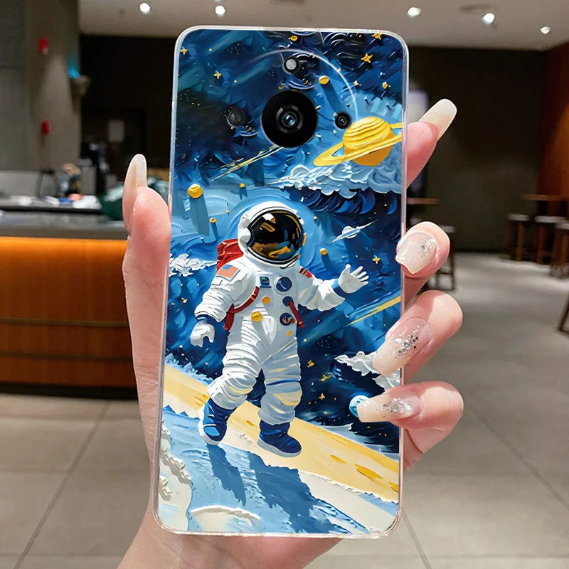 Чехол для телефона Realme 11 Pro+ Plus 5G RMX3740 RMX3741Realme 11 Pro RMX3771, эстетичный чехол с изображением милого кота, прозрачный мягкий чехол из ТПУ (art.: 3920d8aead22a) - 3920d8aead22a
