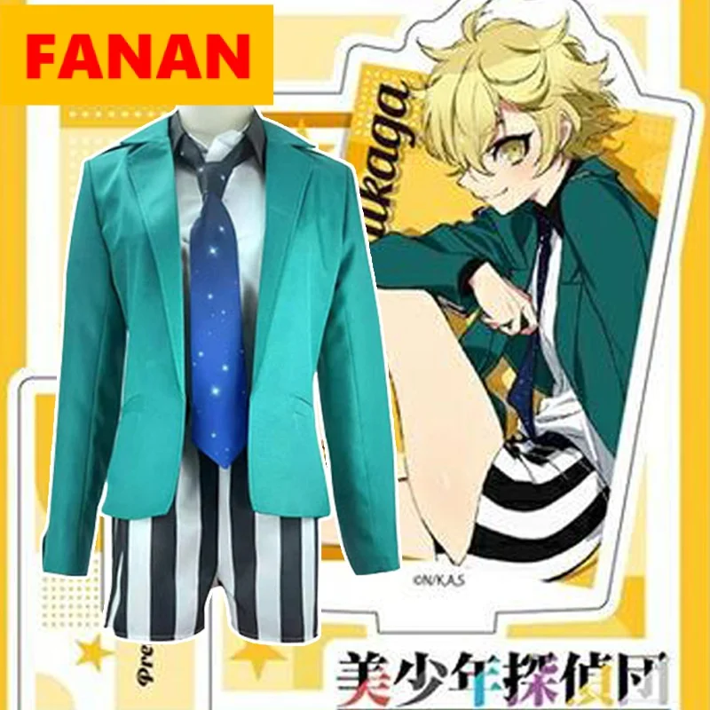 

Костюм для косплея Аниме Pretty Boy Detective Club Bishounen Tanteidan Soutouin Manabu Yubiwa Sousaku