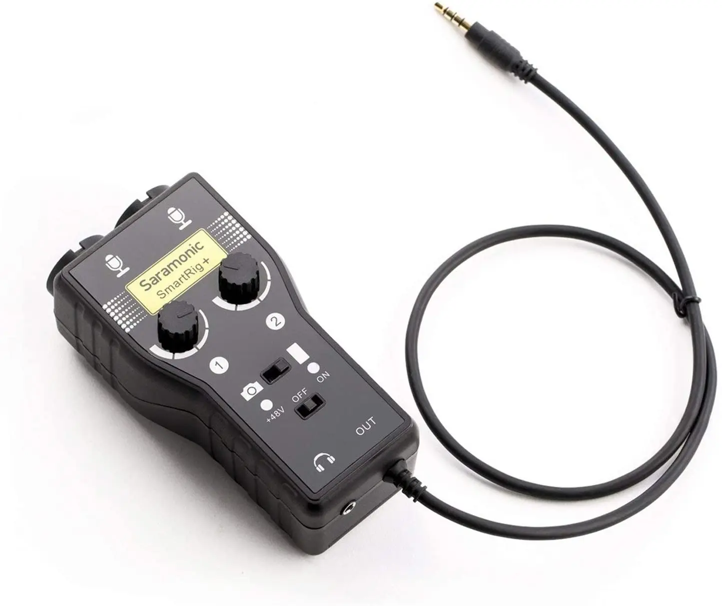 

Saramonic SMARTRIG + 2-канальный XLR/3,5 мм микрофон аудио микшер с фантомным питанием