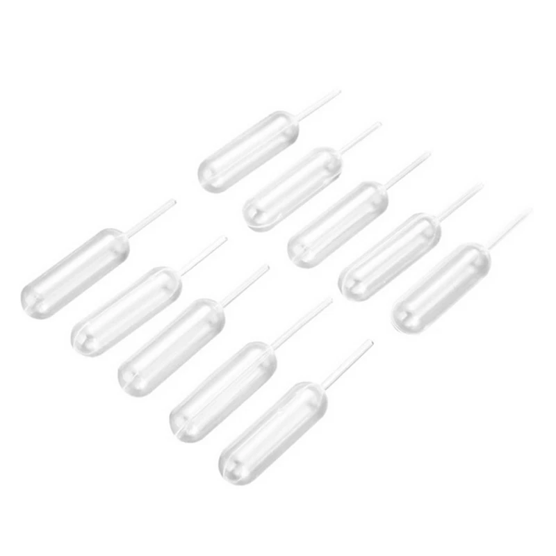 

500Pcs 4Ml Plastic Disposable Squeeze Transfer Oils Pipettes Dropper Cream Perfusion DIY Cupcake Pipettes