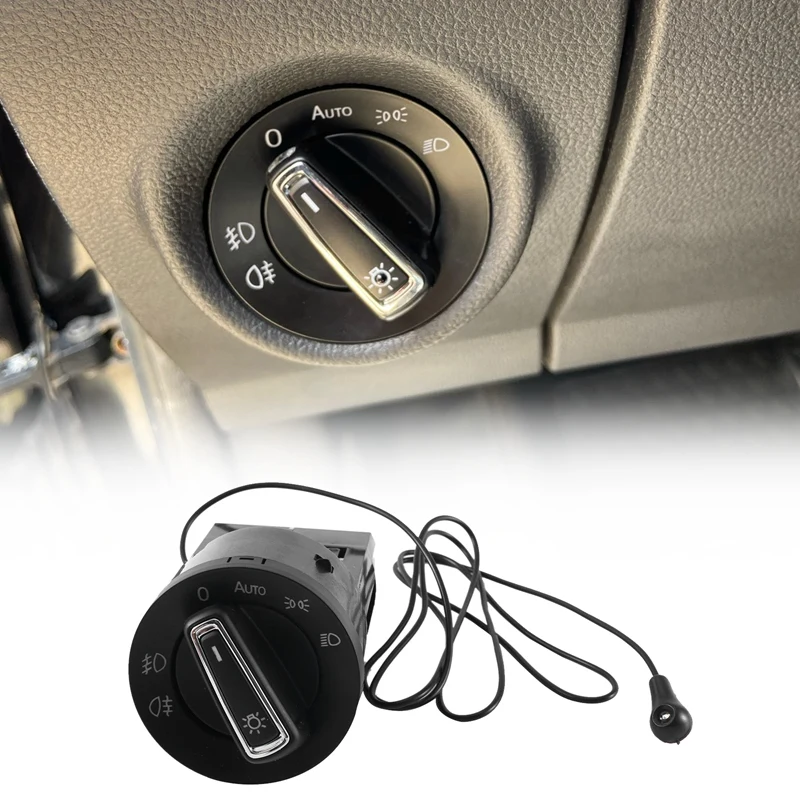 

14 Pins Replacement Headlight Switch For VW Passat B5 B7 Transporter T5 Polo Tiguan Jetta Mk6 Golf 4 6 Light Switch 3BD941531