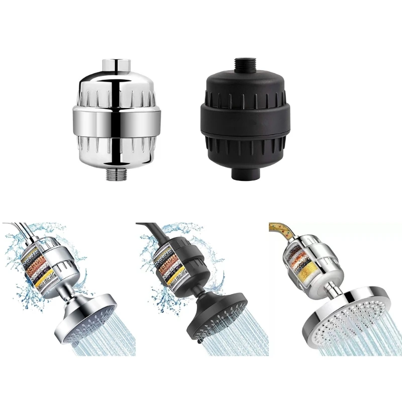 

Professional Shower Head Combo Filtered Shower Head High Pressure Shower Head set Quick Installation for Household DropShip