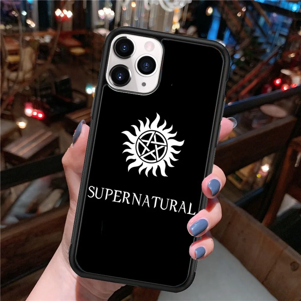 S-Supernatural TV Phone Case Silicone PC+TPU For Samsung S10 20 30 22 23 24 Plus Lite Ultra Cover