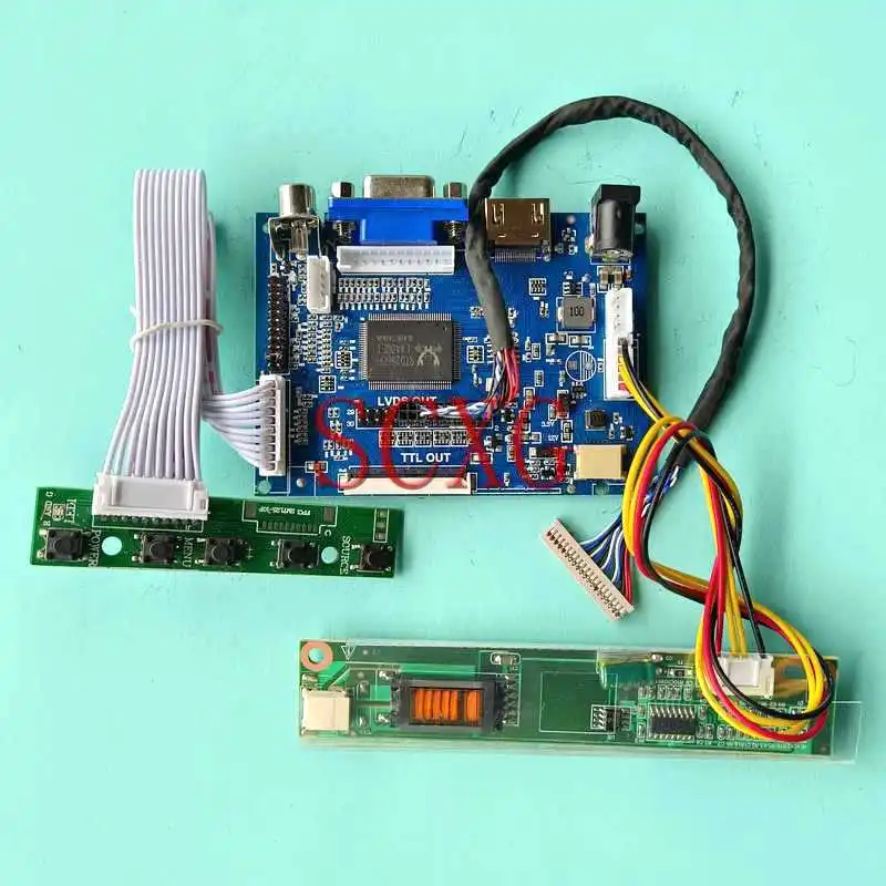 Для UB141X01 UB141X02 UB141X03 плата контроллера экрана ЖК-монитора 1CCFL HDMI-совместимый AV VGA 20-контактный комплект LVDS 1024*768 14,1"