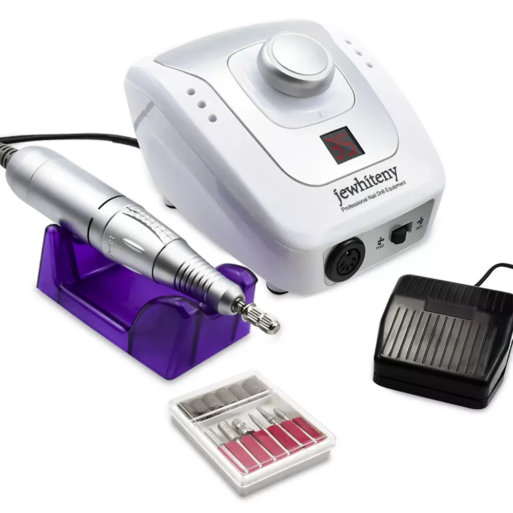 

2023NEW 35000RPM Professional Electric Nail Drill Machine With Rotating Speed Display For Manicure Pecicure Nail Art Salon Equim