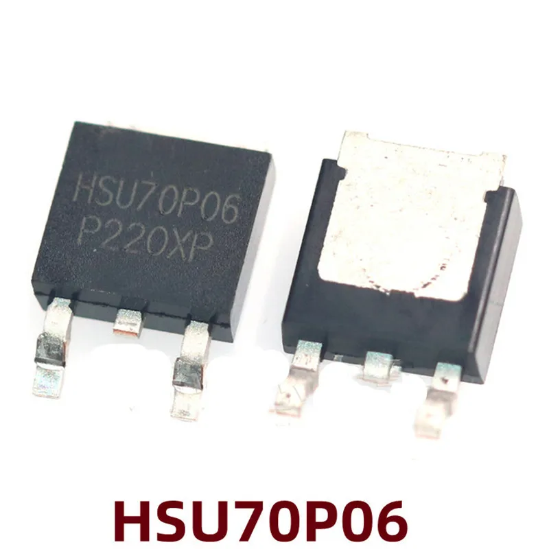 2PCS HSU70P06 60V70A TO-252 NEW