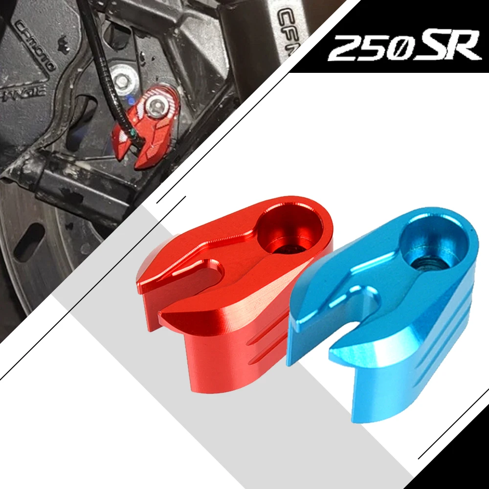 

For CFMOTO 250SR 250NK 250 SR NK 2018-2023 2022 2021 Motorcycle CNC Alumiunm Front Rear Wheel ABS Sensor Guard Cover Protector