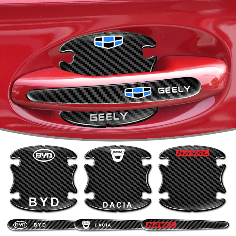 

4pcs Car Door Handle Protection Film Car Stripe Sticker for Buick Encore 2008 2017 2013 2018 Excelle Android Hrv Car Accessories