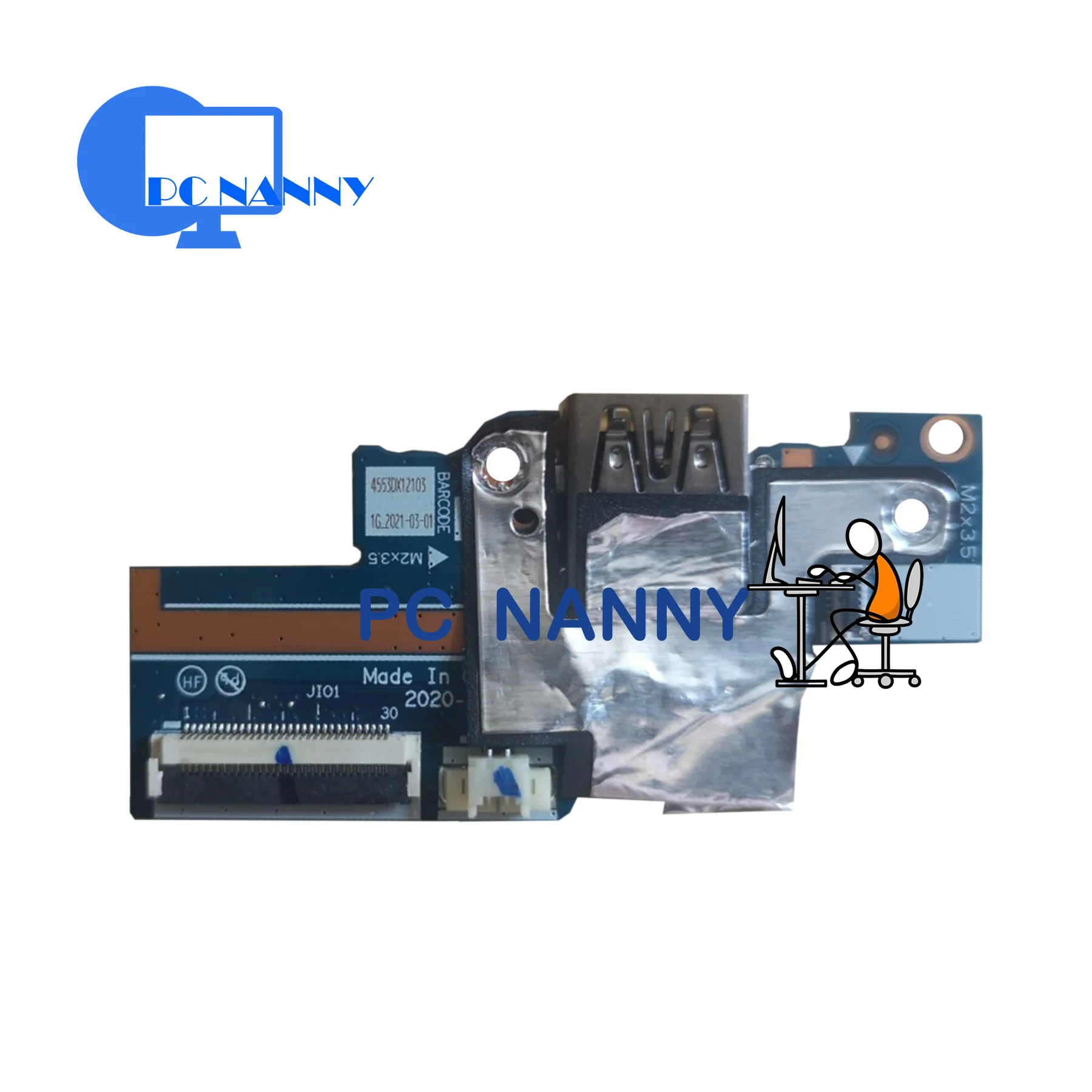 

USB-плата PCNANNY для Lenovo Yoga 7-14ITL5 82BH, плата ввода-вывода 4553DX12103 5C50S25114