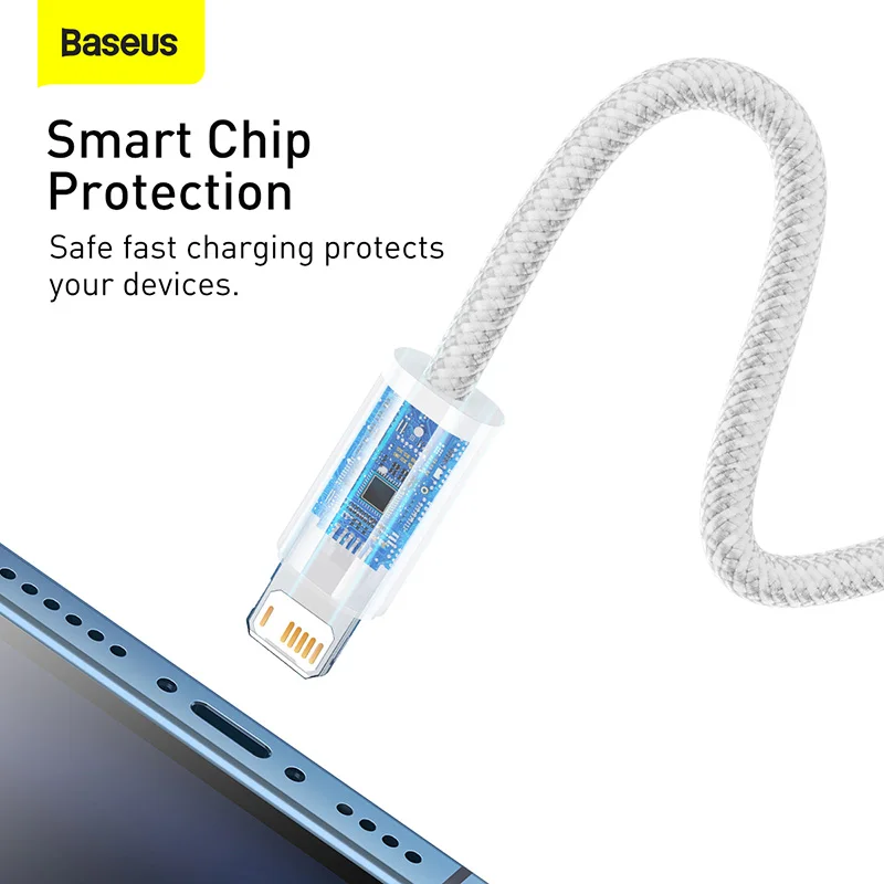 

Baseus Dynamic Series Fast Charging Data Cable Fast Charging Wire Cord USB-C Charger Cable USB 2.4A Type-C Length 1m 2m