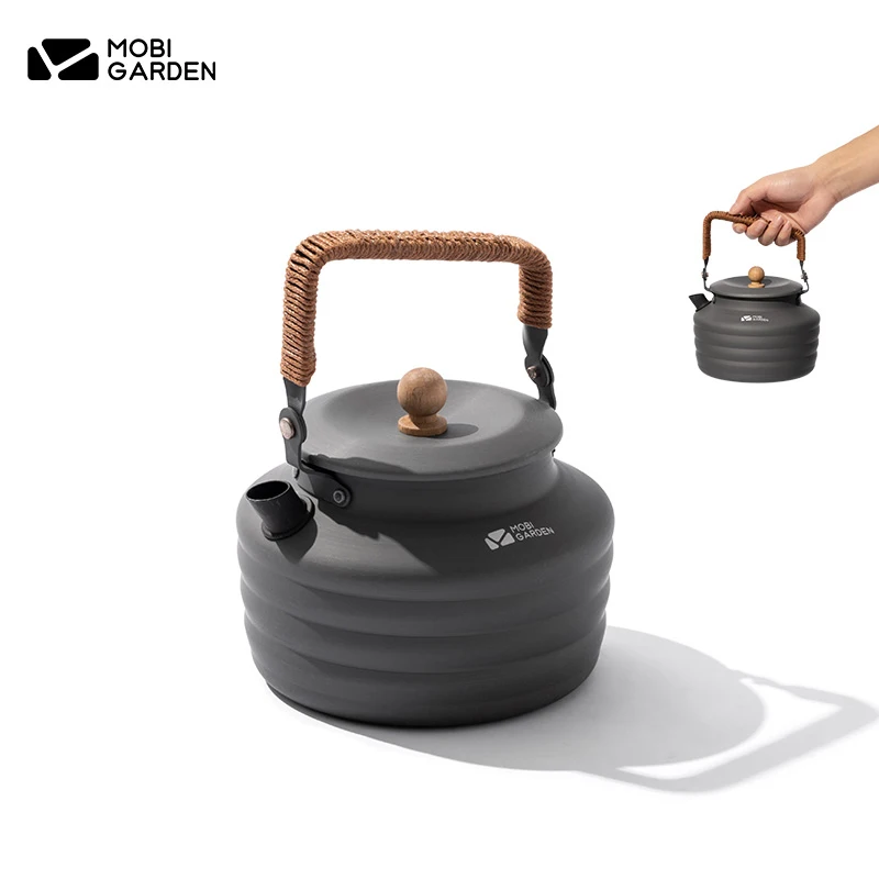 

Φ 1.3L алюминиевый чайник, чайник, легкий открытый кофейник, походный чайник для кемпинга, путешествий, посуда, кемпинга, кухни