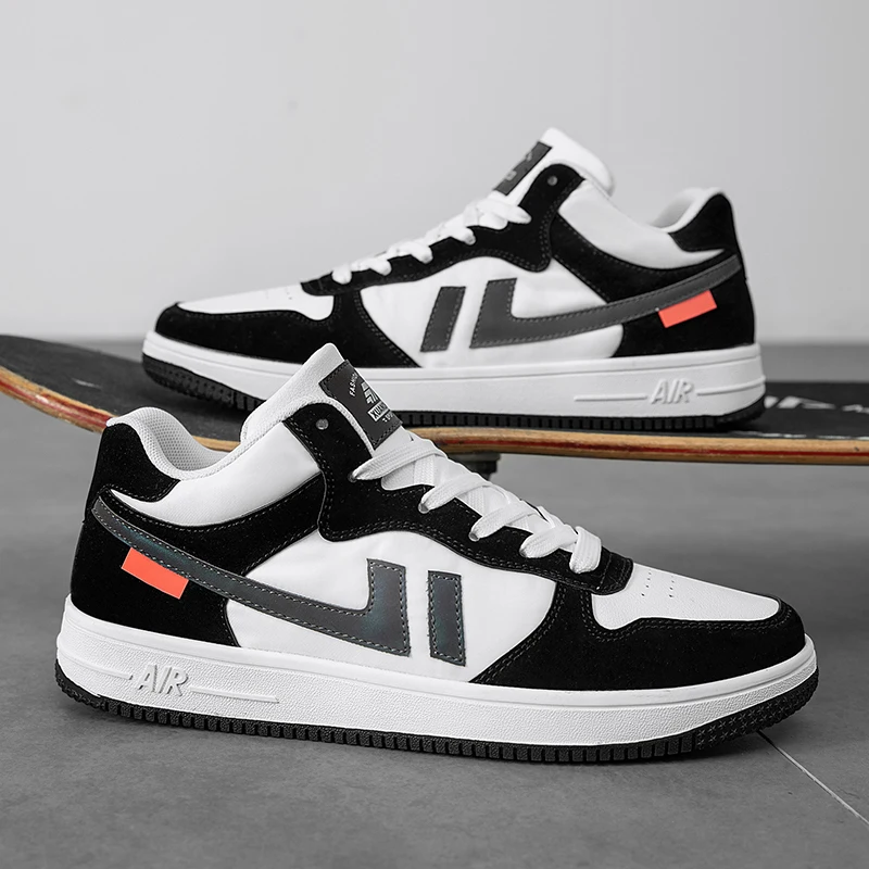 2022 new men's running shoes sports casual shoes large size outdoor running shoes