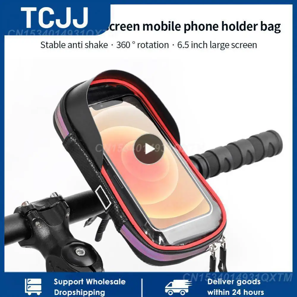 1~10PCS Bicycle Waterproof Mobile Phone Bag Mountain Bike To