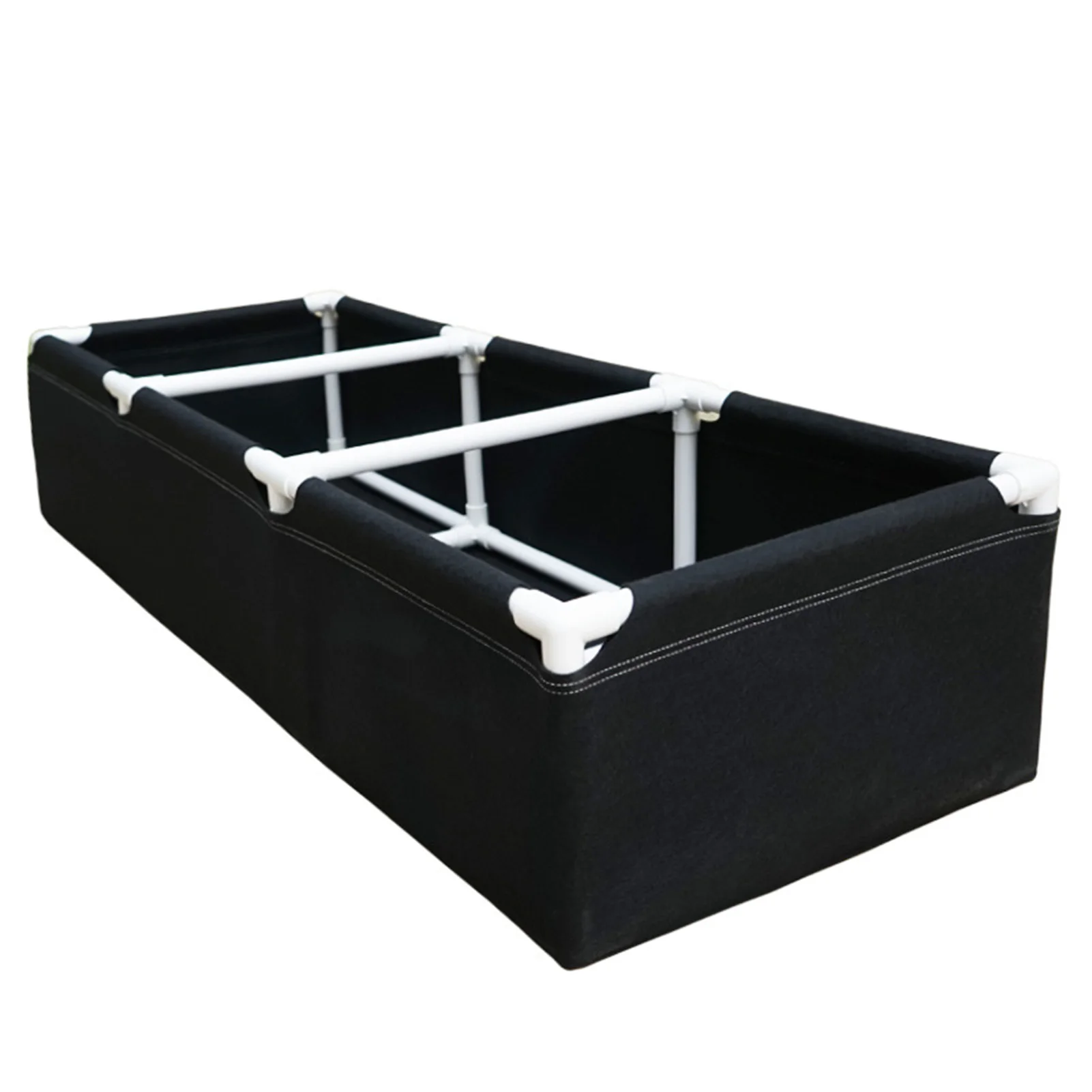 

Garden Bags To Grow Vegetables Large Fabric Raised Planting Beds With 3 Compartments Garden Grow Bags For Plants Flowers And