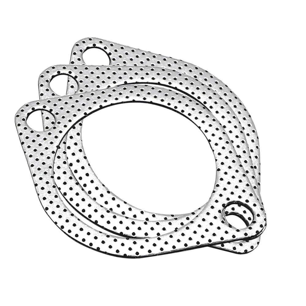

1 Pcs Stainless Steel 3'' Inch 79mm Exhaust Pipe Gasket To Muffler Gasket Exhaust Gasket