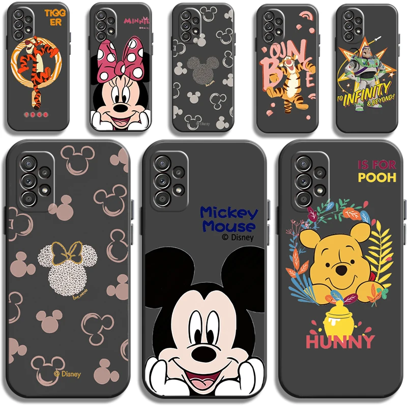 

Disney Mickey Phone Cases For Samsung Galaxy S21 UItra S20 Lite S8 Plus S9 Plus S10 S10E S10 Lite M11 M12 Coque Funda