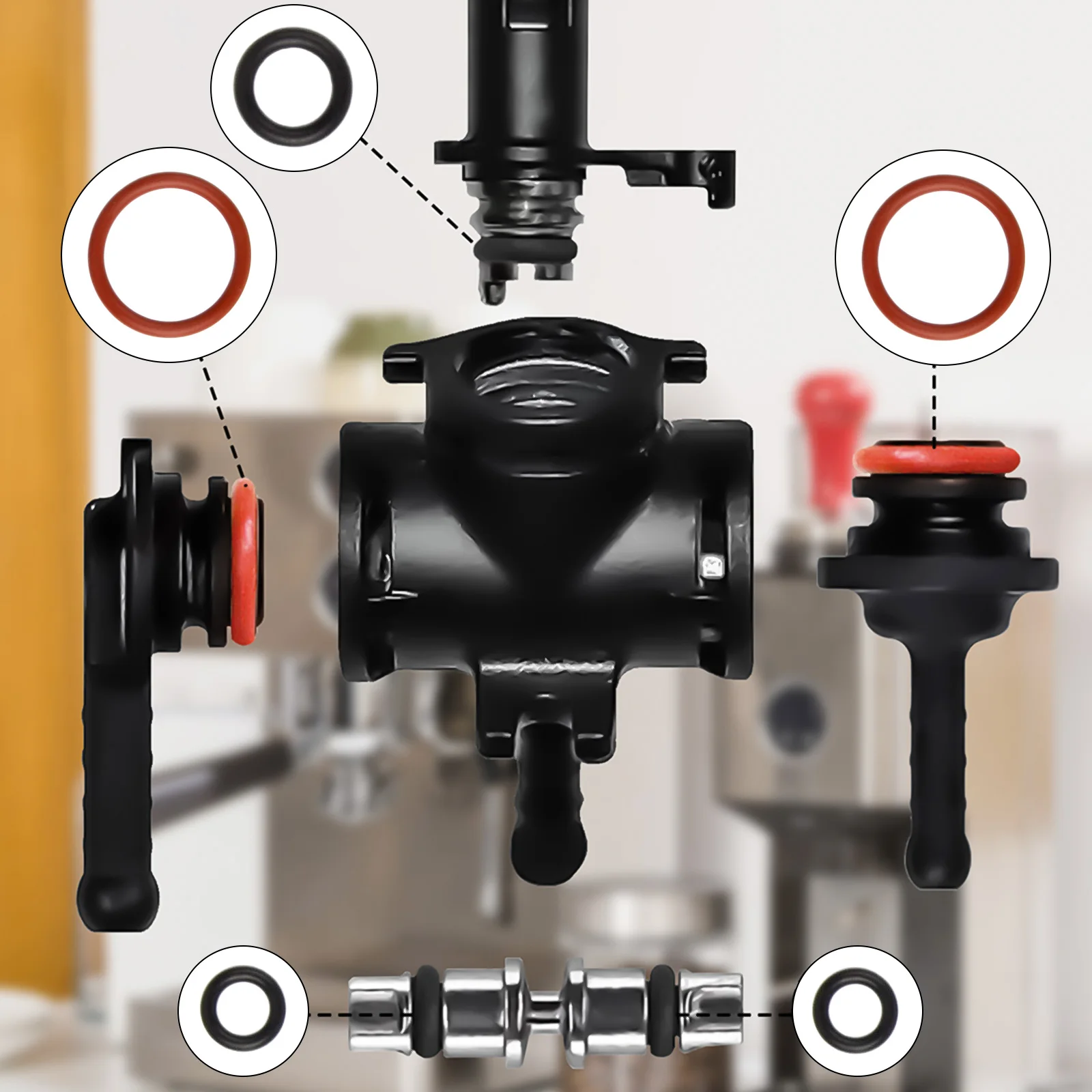 

Уплотнительные кольца для кофемашины 30 шт