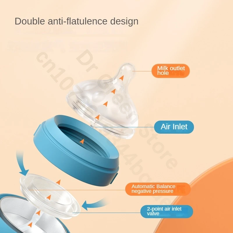 Dr.Green Многоцелевая изолированная бутылочка для молока новорожденных 240 мл/300 мл
